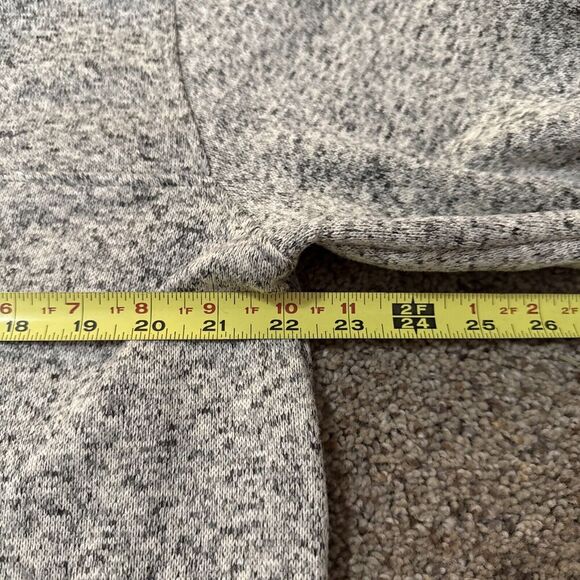 Eddie Bauer Henley Sweater Mens L Fleece Knit 1/4 Button PullOver Preppy Golf - Picture 8 of 9